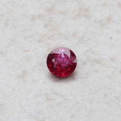genuine loose ruby 6mm round 1 carat LSG476