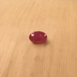 genuine red ruby 6x4mm oval cut 0.5 carats LSG705