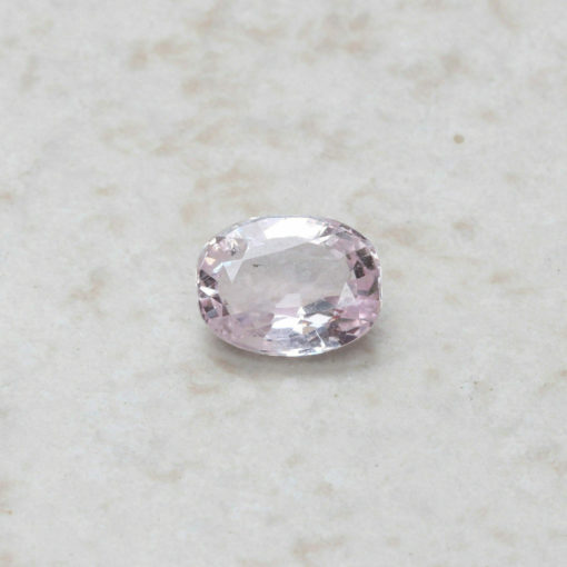 genuine loose 9x7mm oval pink sapphire 2.3 carats GIA certified LSG306
