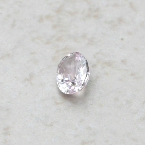 genuine loose 9x7mm oval pink sapphire 2.3 carats GIA certified LSG306