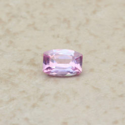 genuine loose bubble gum pink sapphire 7x5mm rectangular cushion cut 1.12 carats LSG105