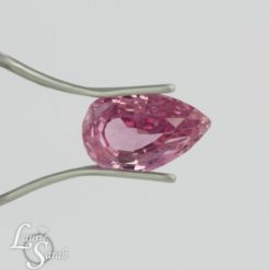 genuine loose hot pink sapphire 8x6mm pear cut 1.5 carats LSG314