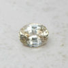 genuine loose light yellow orange sapphire 10x6mm oval cut 4.1 carats GIA certified LSG308
