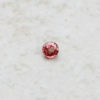 genuine loose red sapphire 4mm round shape 0.5 carats LSG851