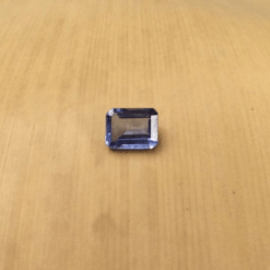 genuine violet blue tanzanite 5x4mm half carat LSG828