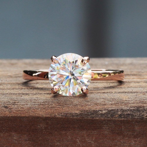 Moissanite-Hearts-and-Arrows-Solitaire-Engagement-Ring-in-14k-rose-gold-LS5147-1
